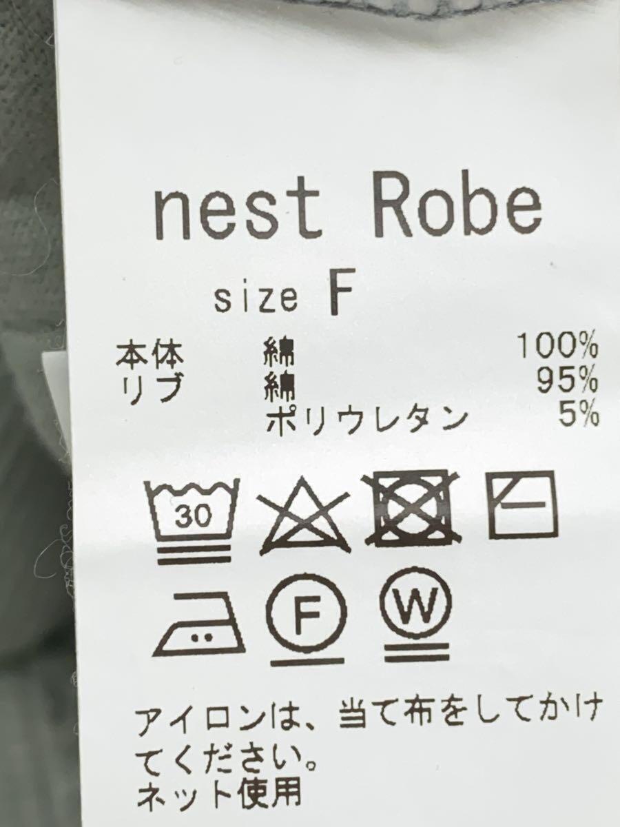 nest Robe◆カーディガン(厚手)/FREE/コットン/GRN/01214-1135//_画像4