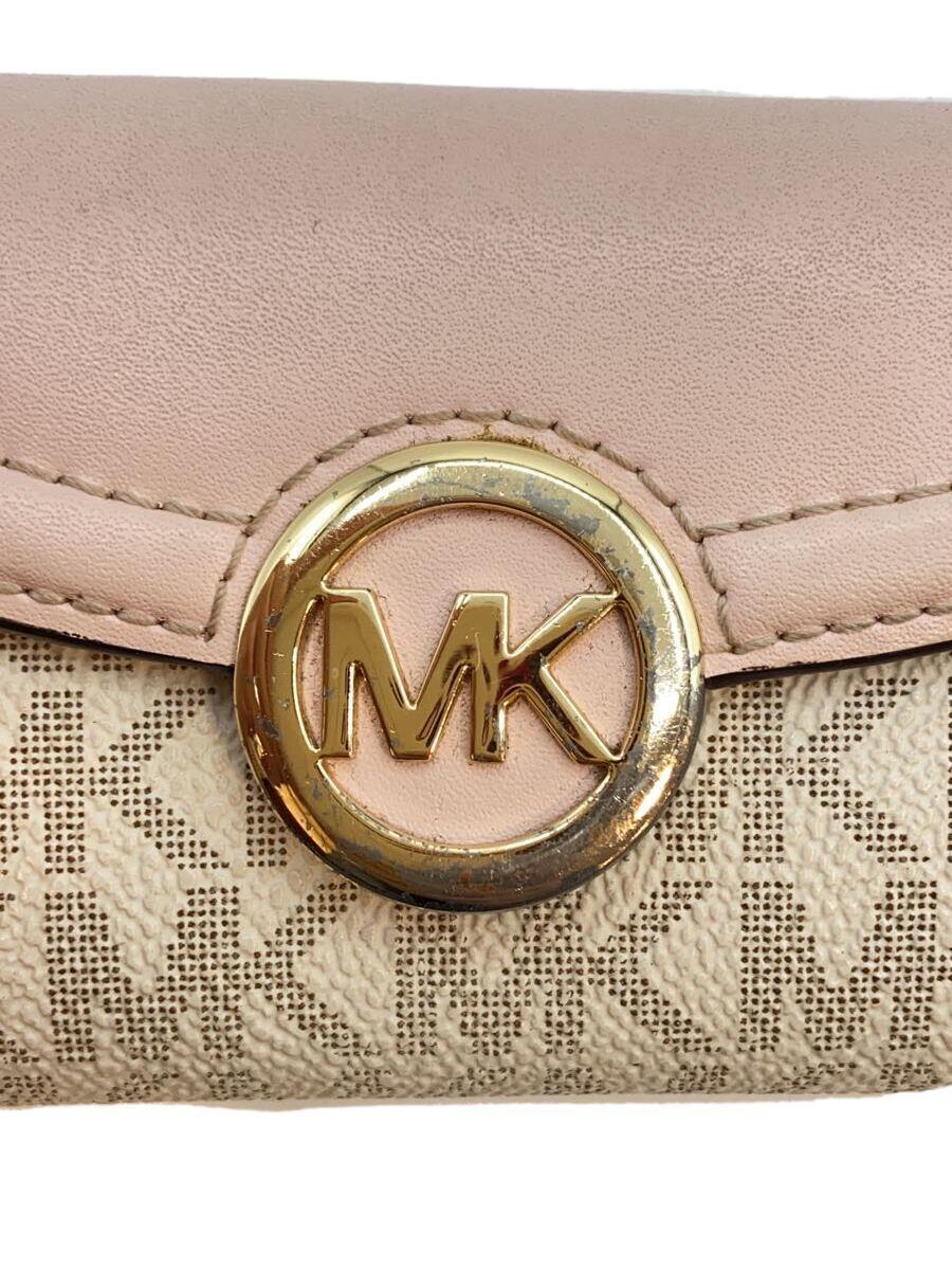 MICHAEL KORS◆キーケース/PVC/PNK/レディース/35S0GFTP5B/内側汚れ_画像3