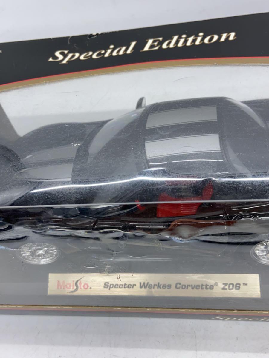 プラモデル/Maisto. Specter Werkes Corvette Z06/車/1：18/_画像6