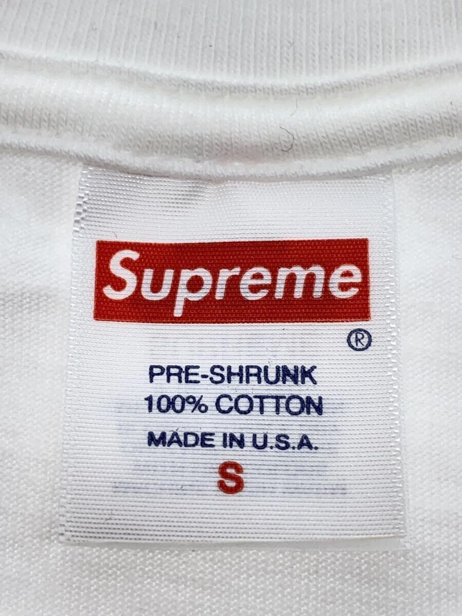 Supreme◆23ss/Motion Logo Tee/Tシャツ/S/コットン/ホワイト//_画像3