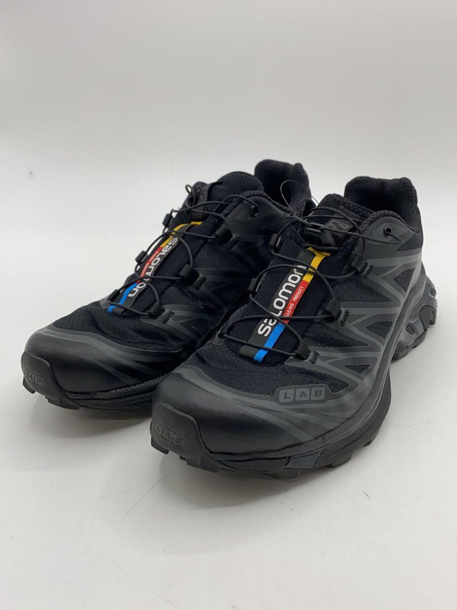 salomon◆ローカットスニーカー/24.5cm/BLK/410866_画像2