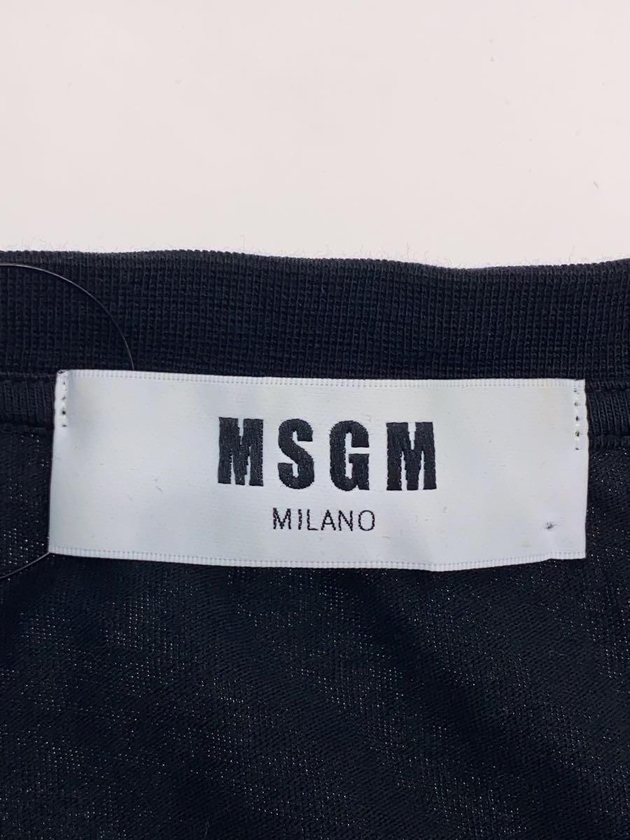 MSGM◆Tシャツ/SS/コットン/BLK/2241MDA35_画像3