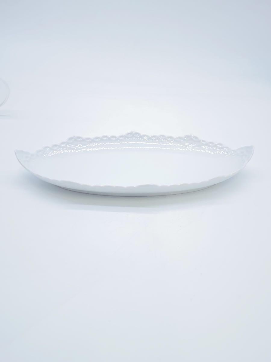 ROYAL COPENHAGEN◆ROYAL COPENHAGEN/ピックルディッシュ/1017282/WHITE FLUTED HALF LACE_画像4