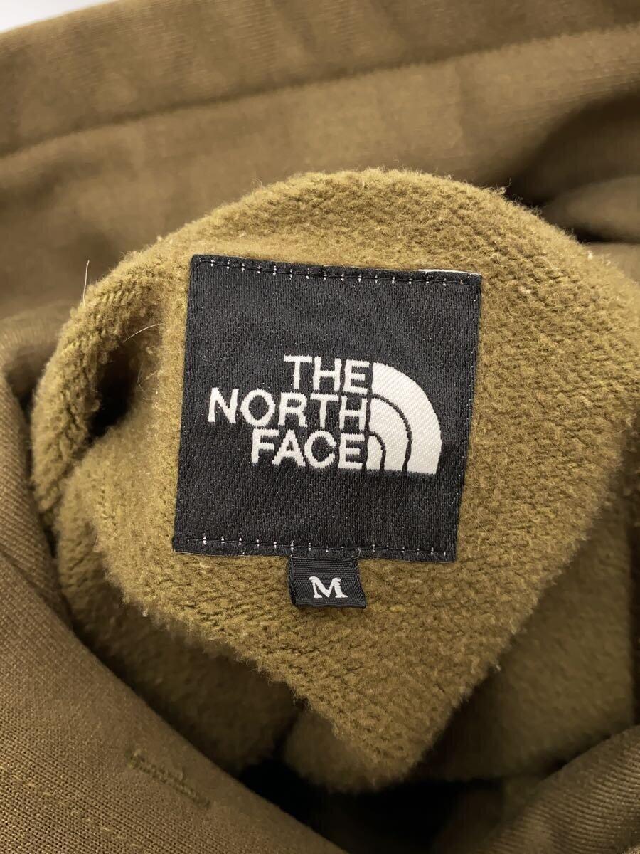 THE NORTH FACE◆HEATHER LOGO BIG HOODIE_ヘザーロゴビッグフーディー/M/ポリエステル/KHK/無_画像3