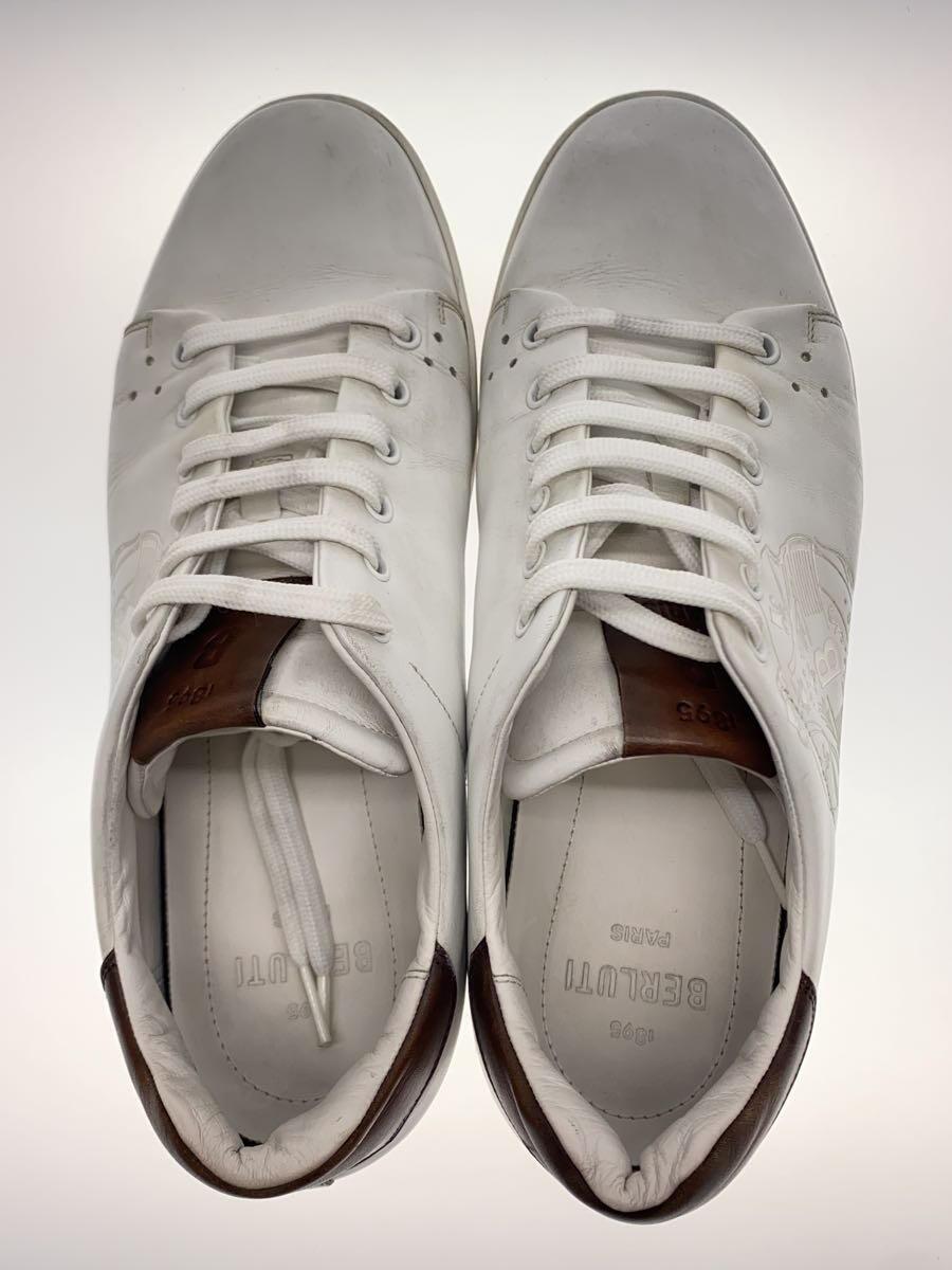 BERLUTI◆ローカットスニーカー/-/WHT_画像3