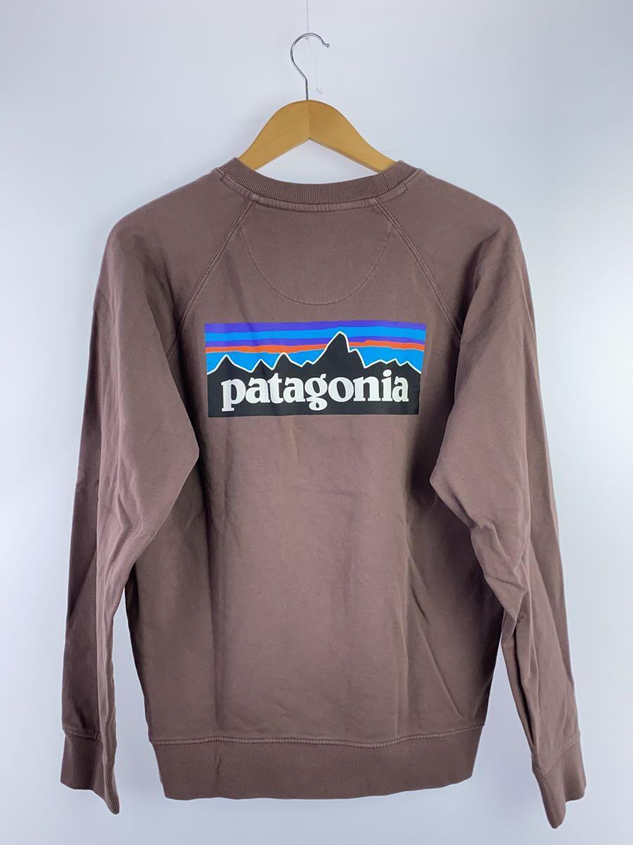 patagonia◆21AW/P6 ロゴオーガニックコットンスウェット/S/コットン/BRD/プリント/39603FA21_画像2