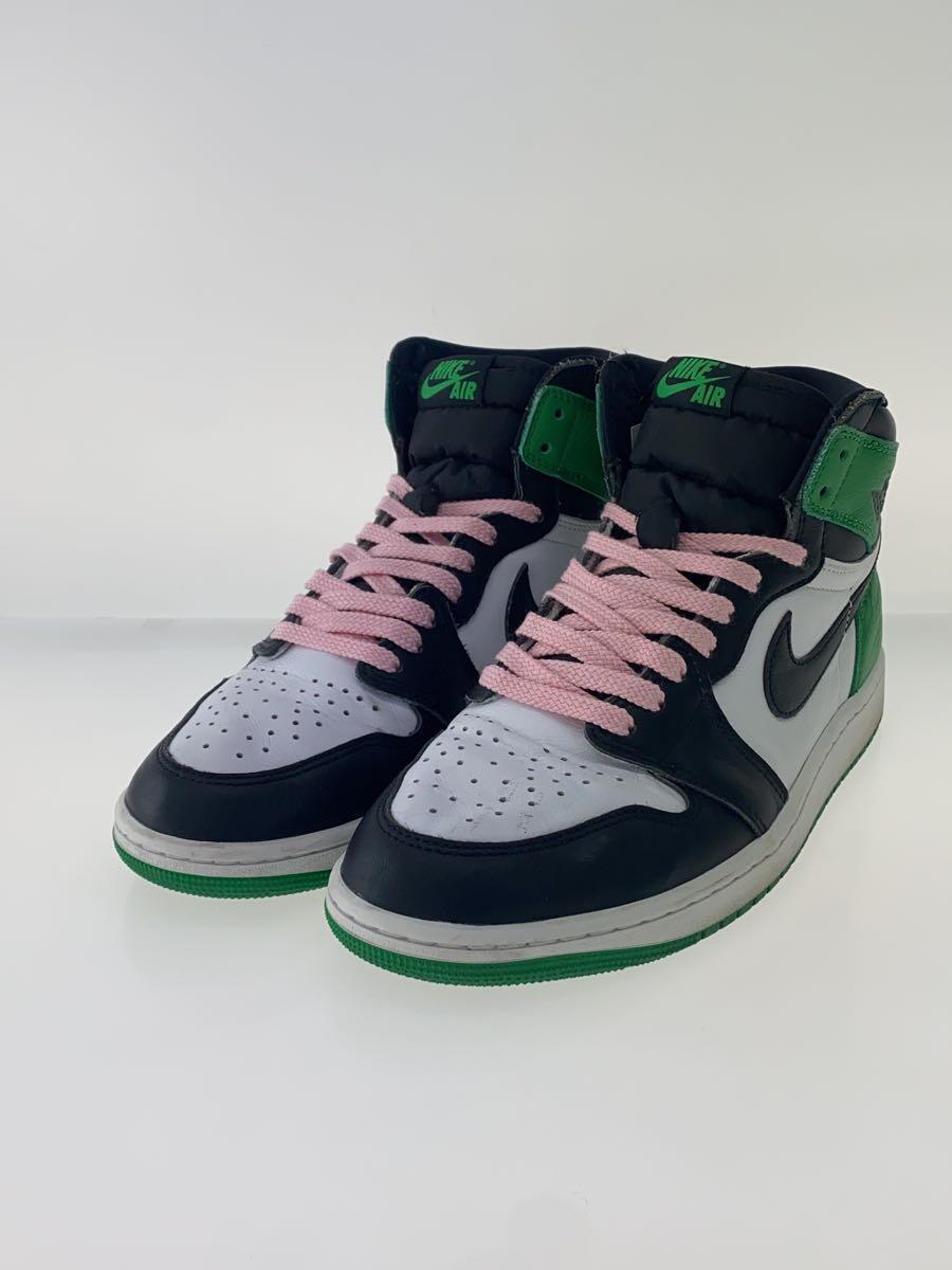 NIKE◆AIR JORDAN 1 RETRO HIGH OG_エア ジョーダン 1 レトロ ハイ OG/27.5cm/GRN_画像2