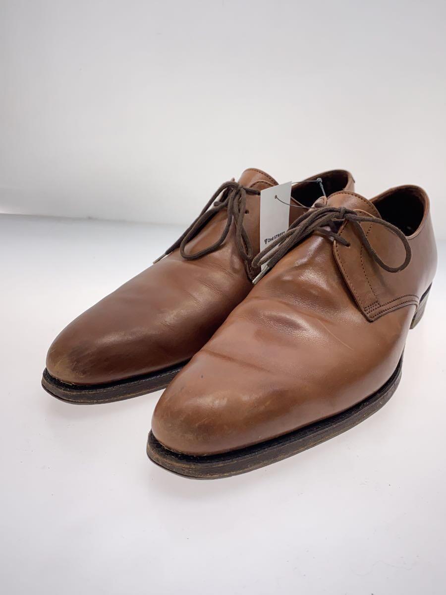 CROCKETT&JONES◆ドレスシューズ/US7.5/BRW/レザー/5112_画像2