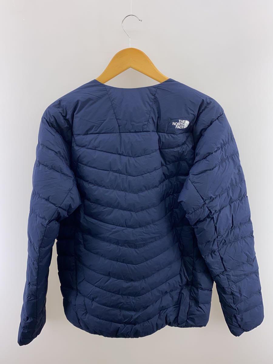 THE NORTH FACE◆THUNDER ROUNDNECK JACKET_サンダーラウンドネックジャケット/L/ナイロン/NVY/無地_画像2