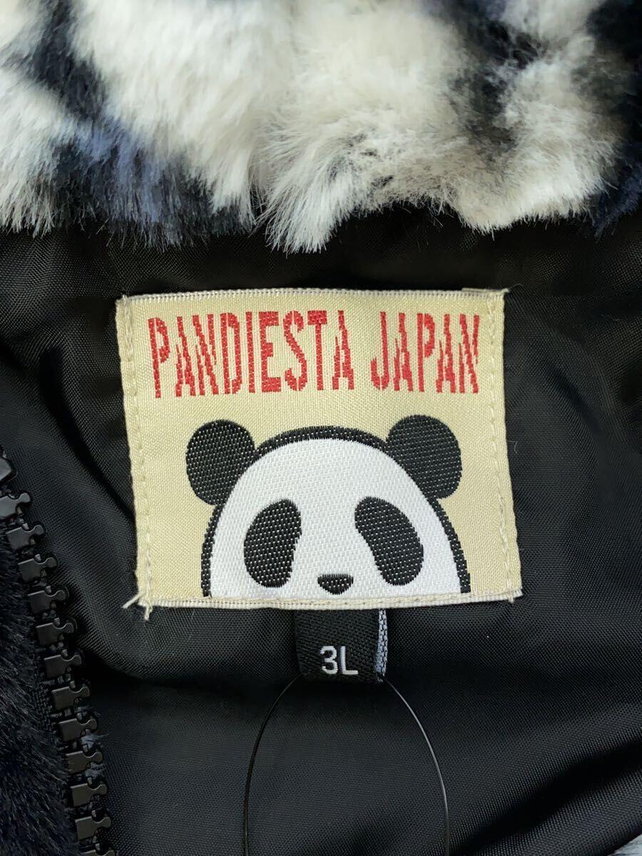 PANDIESTA JAPAN◆ブルゾン/4L/ポリエステル/BLK//_画像3