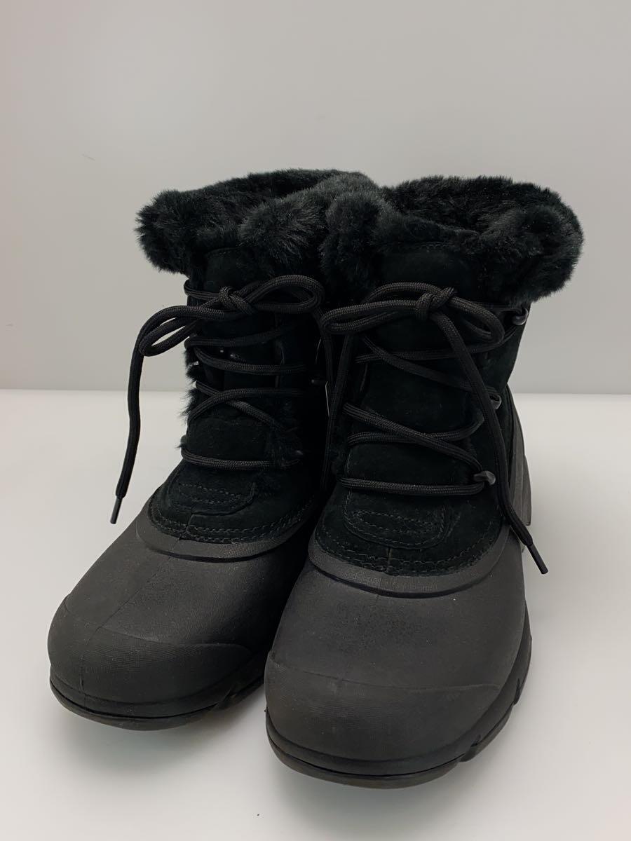 SOREL◆レースアップブーツ/25cm/BLK/スウェード//_画像2