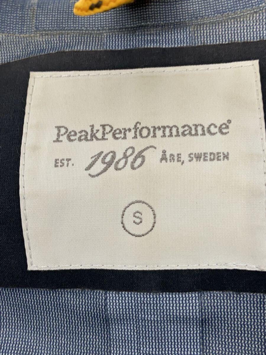 Peak Performance◆マウンテンパーカ/S/コットン/NVY/G45022001_画像3