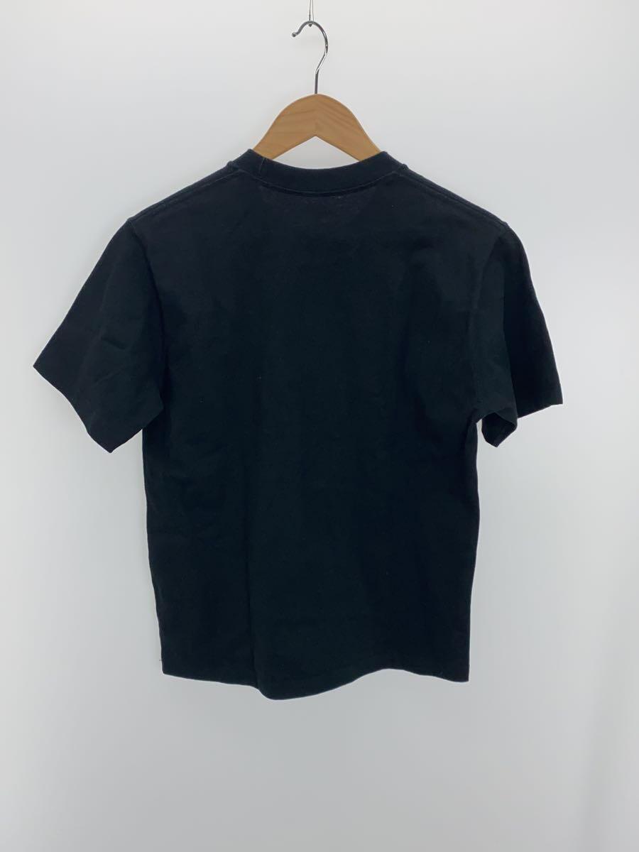 DANTON◆Pocket Tee ポケット Tシャツ/36/コットン/BLK//_画像2