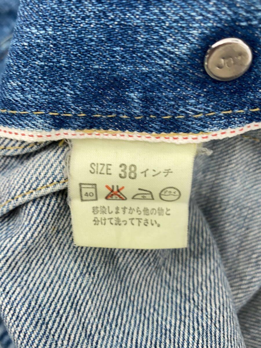 Levi’s◆Gジャン/38/コットン/IDG/無地/71507XX_画像4