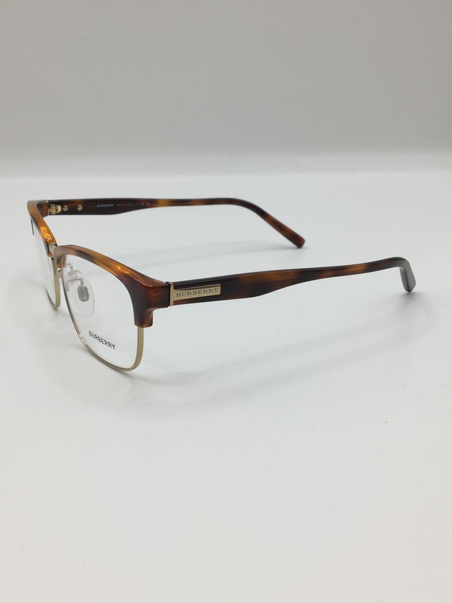 BURBERRY* glasses / half rim / plastic / Brown / clear / men's /B2238-D//