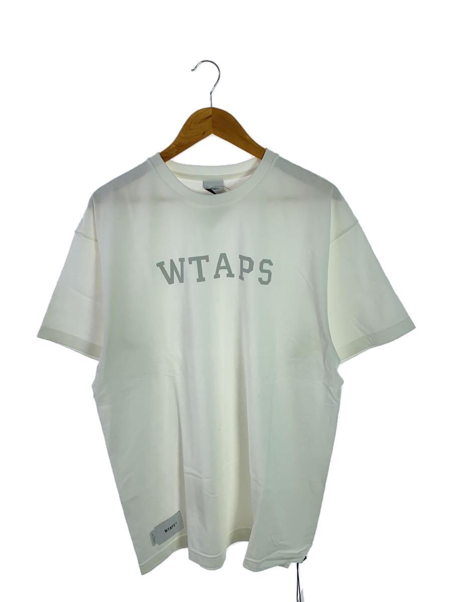 WTAPS◆Tシャツ/3/コットン/WHT/プリント/231ATDT-STM06S//_画像1