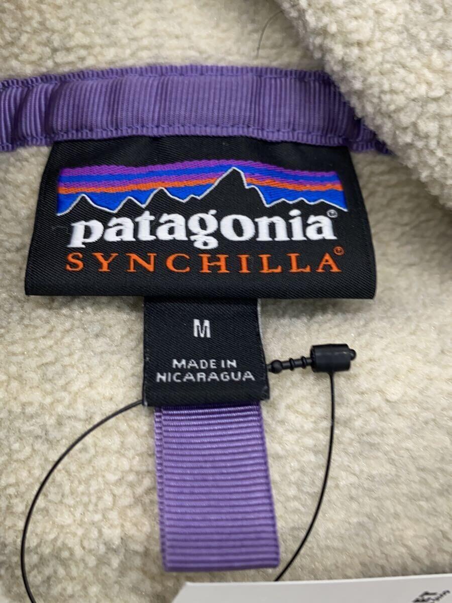 patagonia◆トップス/M/ポリエステル/クリーム/無地/25450FA22/パタゴニア_画像3