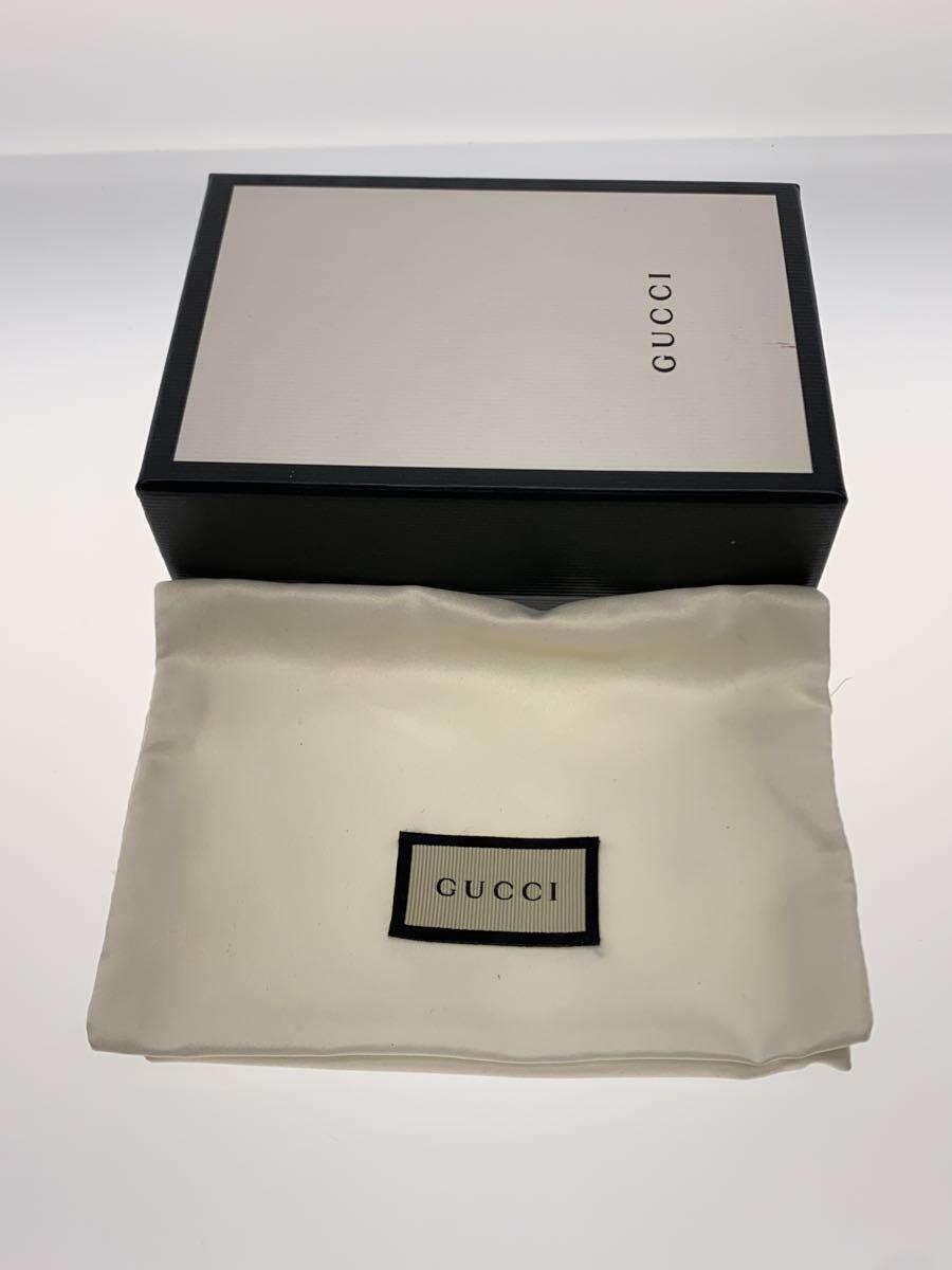 GUCCI◆カードケース_GGマーモント/レザー/BLK/メンズ_画像8