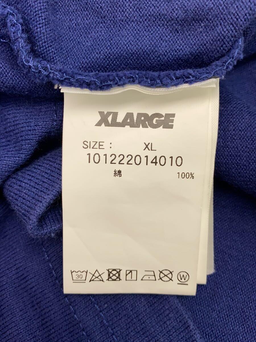 X-LARGE◆22SS/ポロシャツ/XL/コットン/ネイビー/101222014010/エクストララージ_画像4