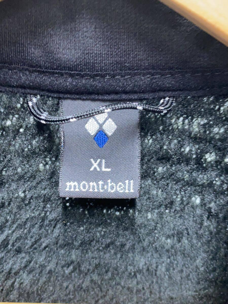 mont-bell◆フリースベスト/XL/ポリエステル/BLK/1106662/クリマエアベスト_画像3