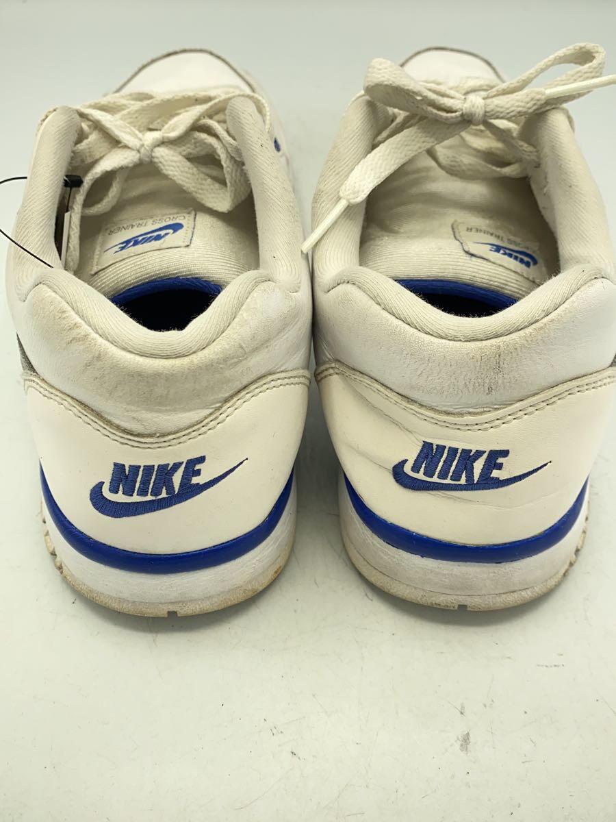 NIKE◆CROSS TRAINER LOW_クロス トレーナー ロー/26cm/WHT/レザー_画像9