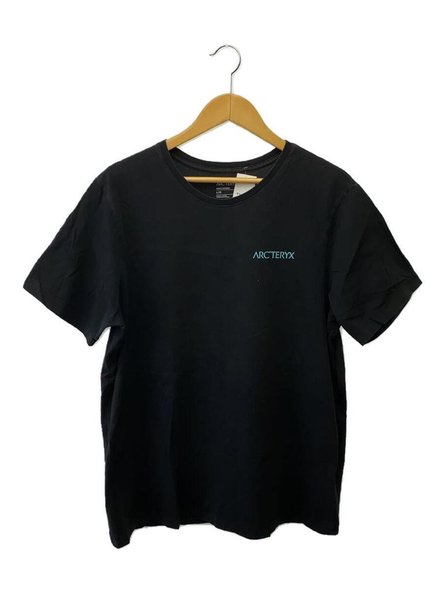 ARC’TERYX◆Tシャツ/L/コットン/BLK/プリント/26145-126566_画像1