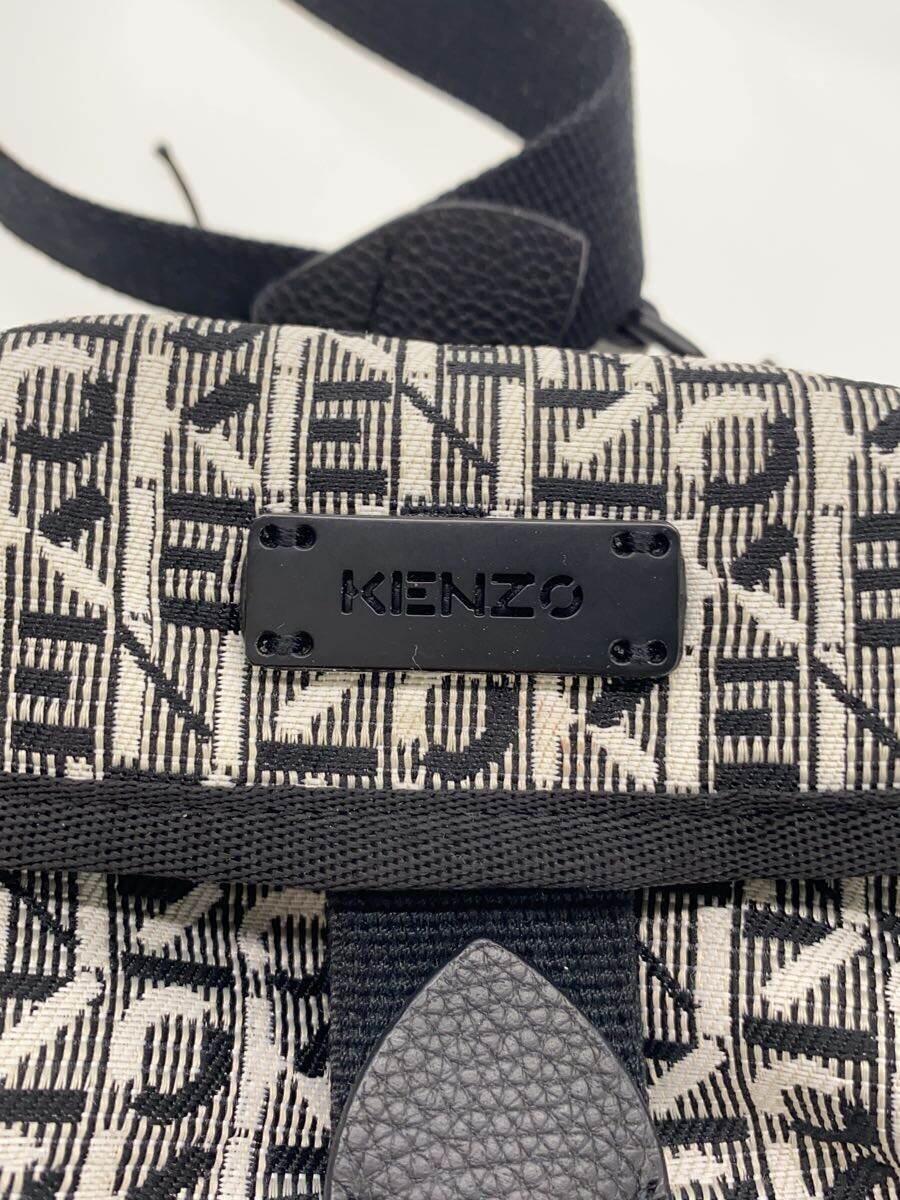 KENZO◆ショルダーバッグ/-/WHT/総柄/MI0251-FB6_画像5