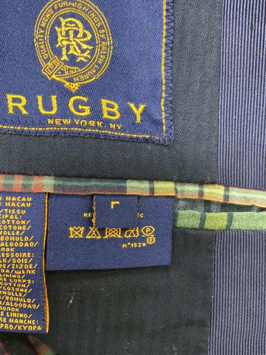 RUGBY RALPHLAUREN◆テーラードジャケット/L/コットン/マルチカラー_画像4