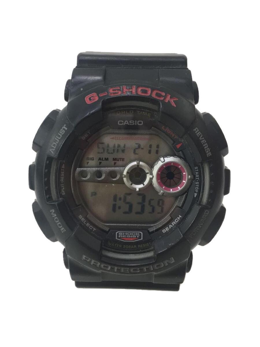 CASIO◆クォーツ腕時計・G-SHOCK/デジタル/BLK//_画像1