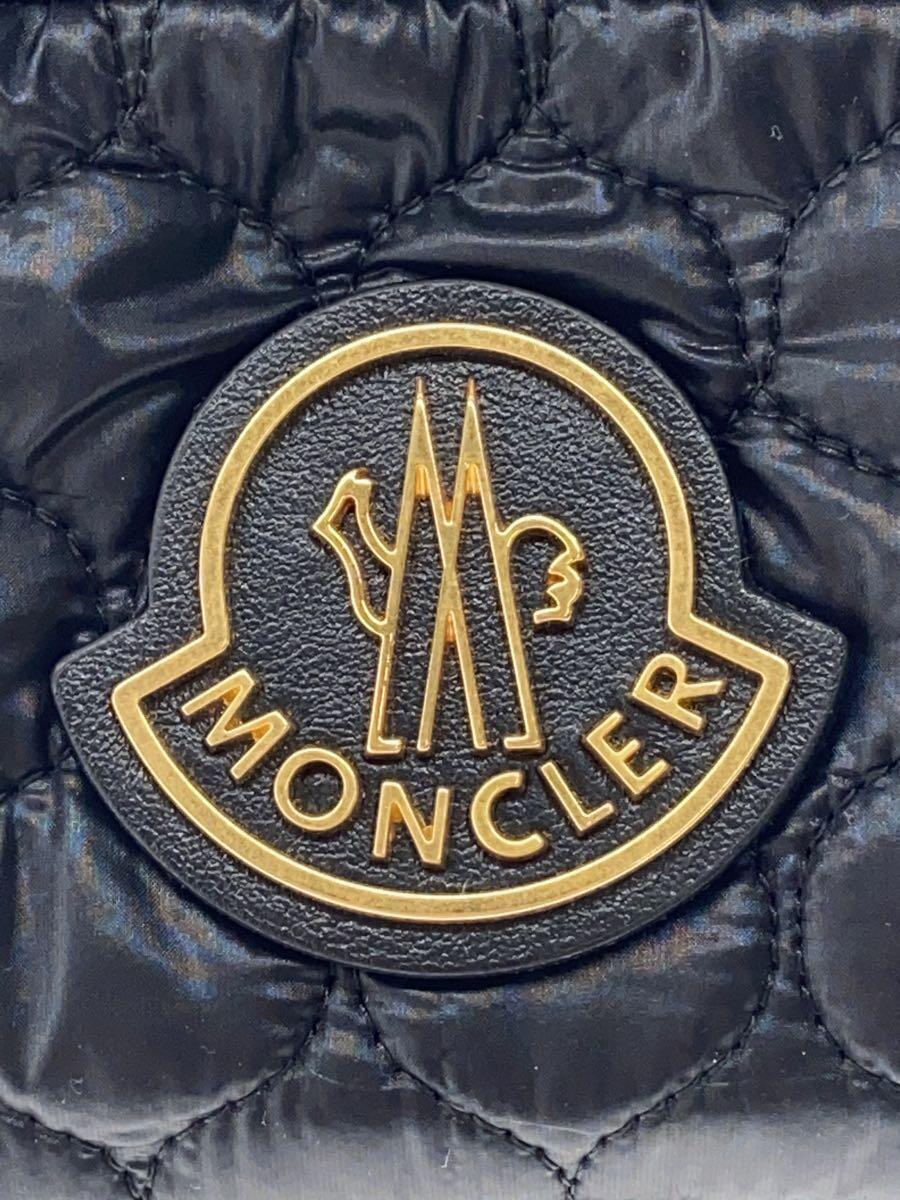 MONCLER◆ウエストバッグ/ナイロン/BLK/I109B5M00001 M2947_画像5