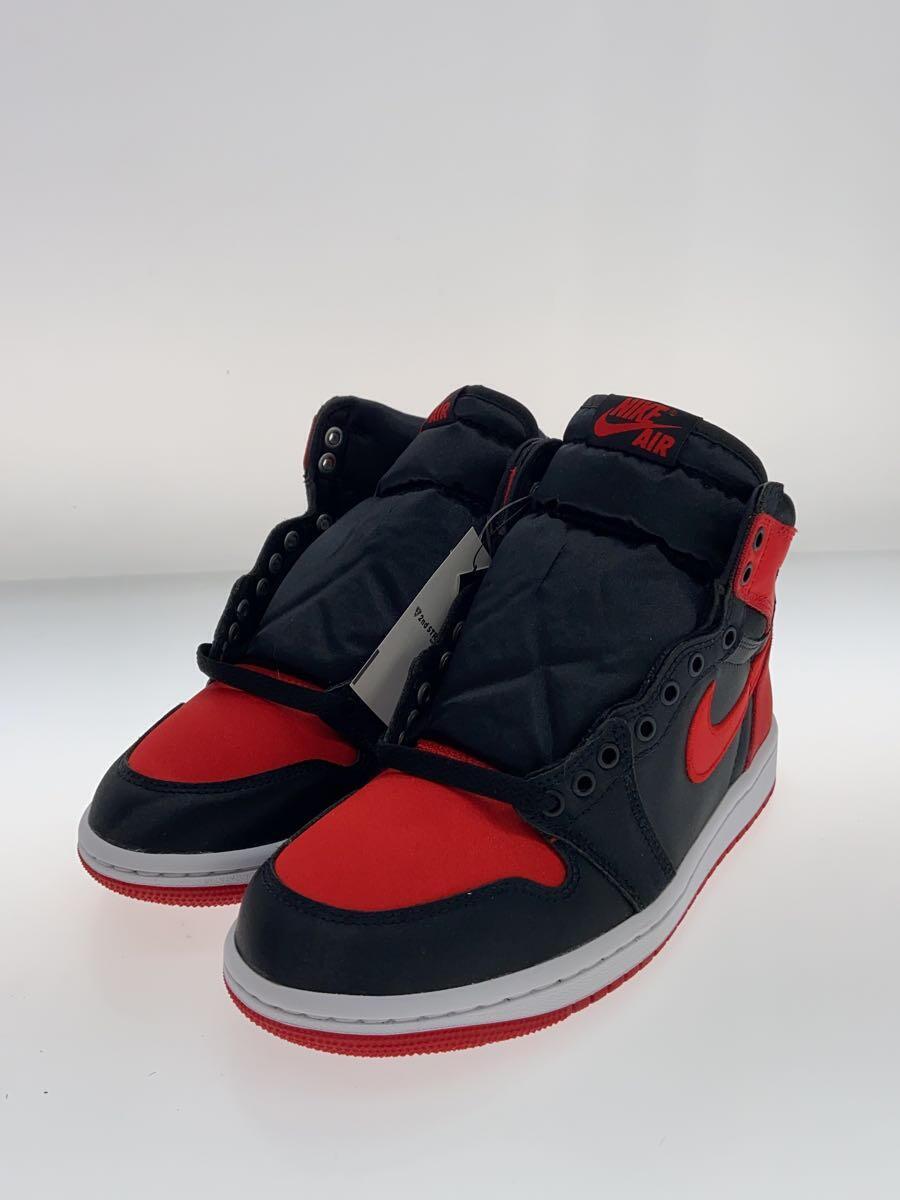 NIKE◆AIR JORDAN 1 RETRO HIGH OG/22.5cm/RED/FD4810-061_画像2