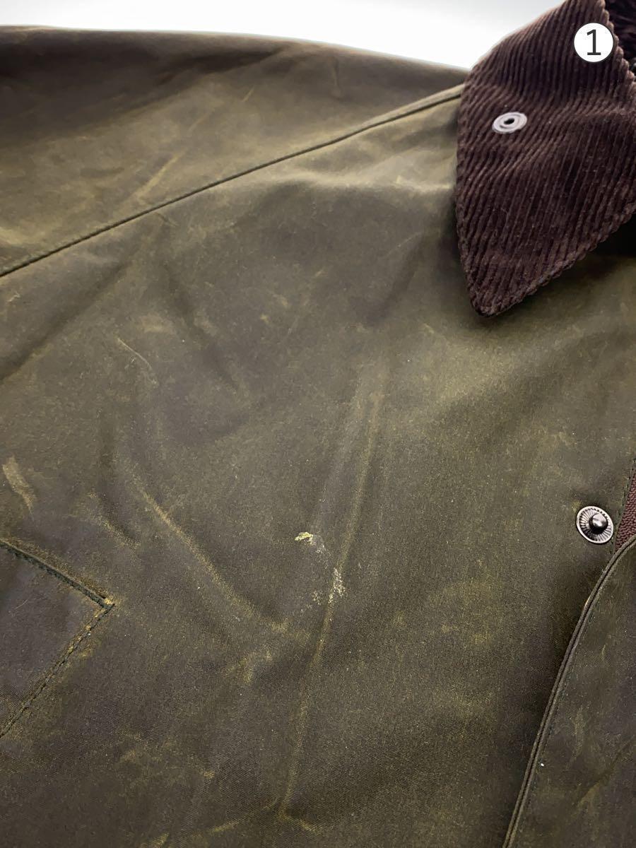 Barbour◆ジャケット/-/コットン/KHK/無地/A320/BEDALE JACKET/状態考慮_画像7