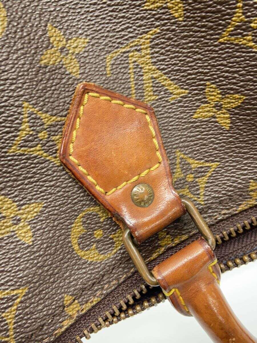 LOUIS VUITTON◆1)スピーディ30_モノグラム・キャンバス_BRW/PVC/BRW_画像7