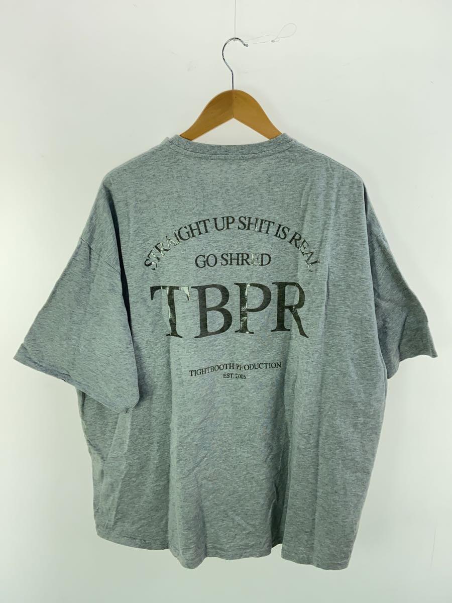 TIGHTBOOTH PRODUCTION◆Tシャツ/L/コットン/GRY/プリント_画像2