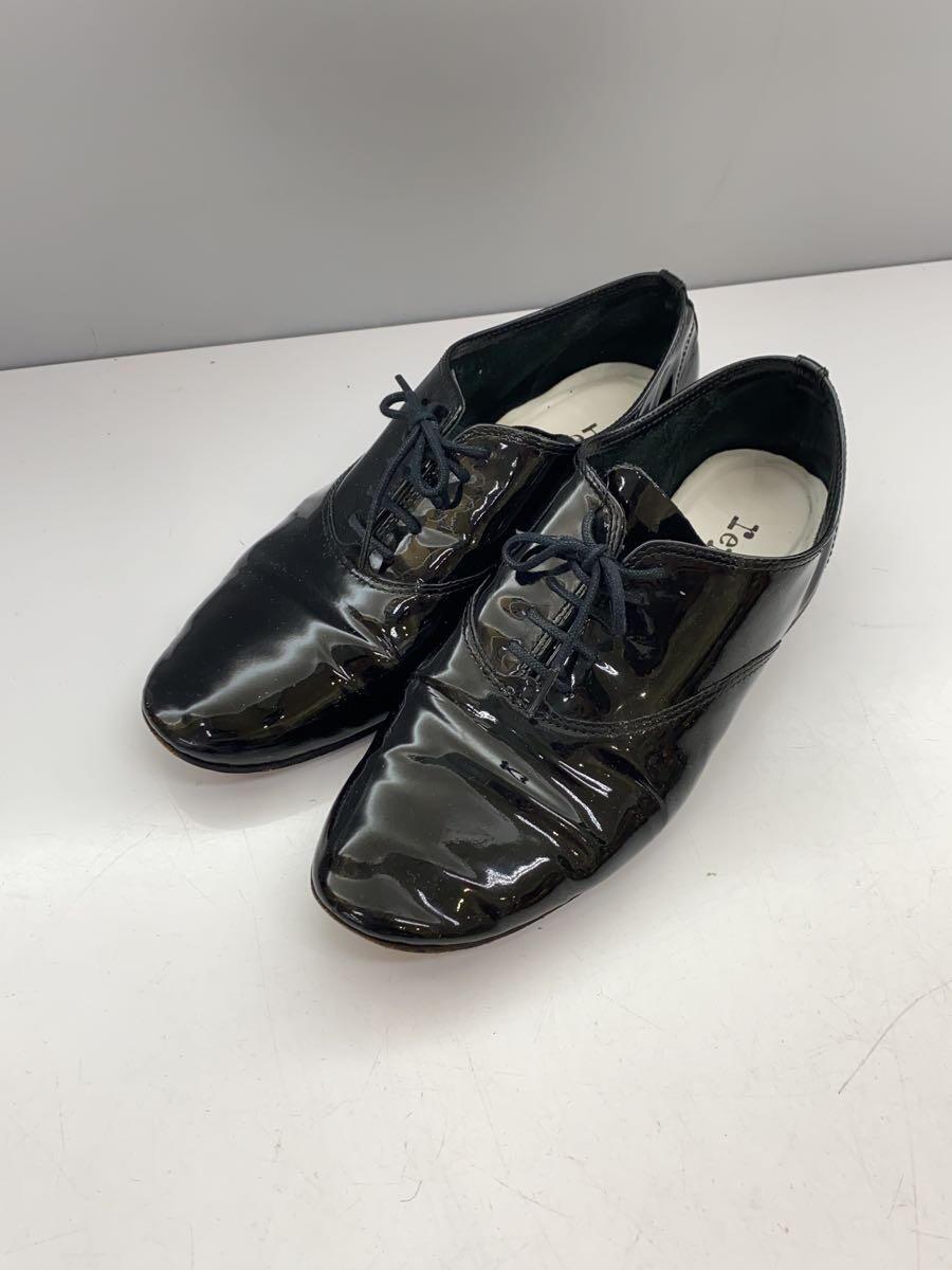 repetto◆シューズ/37.5/BLK/エナメル/VZ377V_画像2