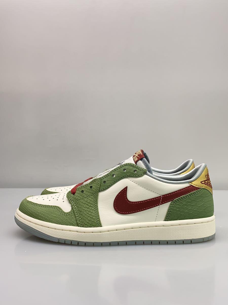 NIKE◆AIR JORDAN 1 LOW OG_エア ジョーダン 1 LOW OG/27cm/グリーン