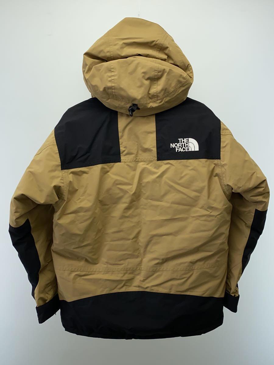 THE NORTH FACE◆MOUNTAIN DOWN JACKET_マウンテンダウンジャケット/S/ナイロン/BEG_画像2