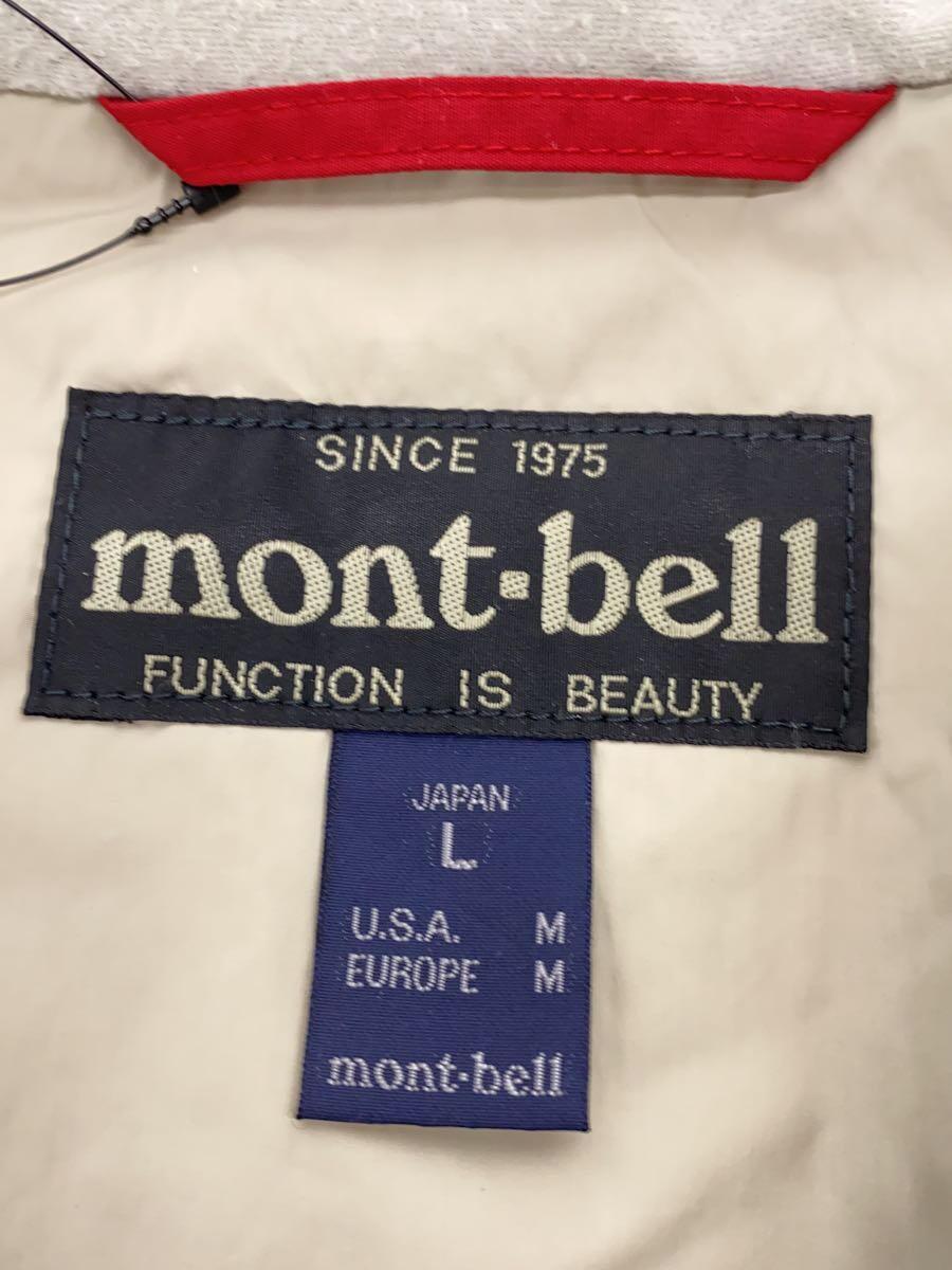 mont-bell◆ナイロンジャケット/L/ナイロン/GORE-TEX/RED/無地/1101259/メドーパーカ_画像3