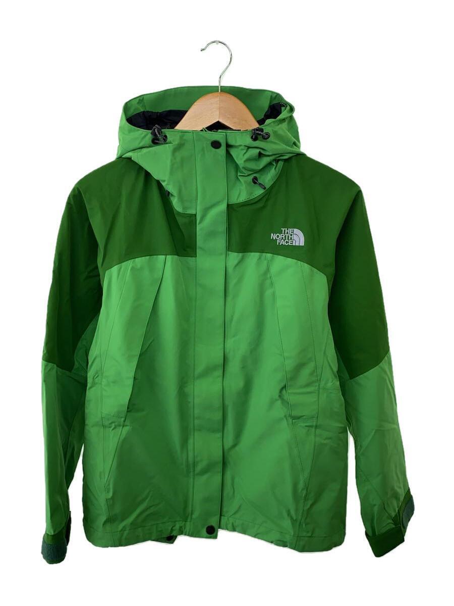 THE NORTH FACE◆MOUNTAIN JACKET_マウンテンジャケット/L/ナイロン/GRN/無地_画像1