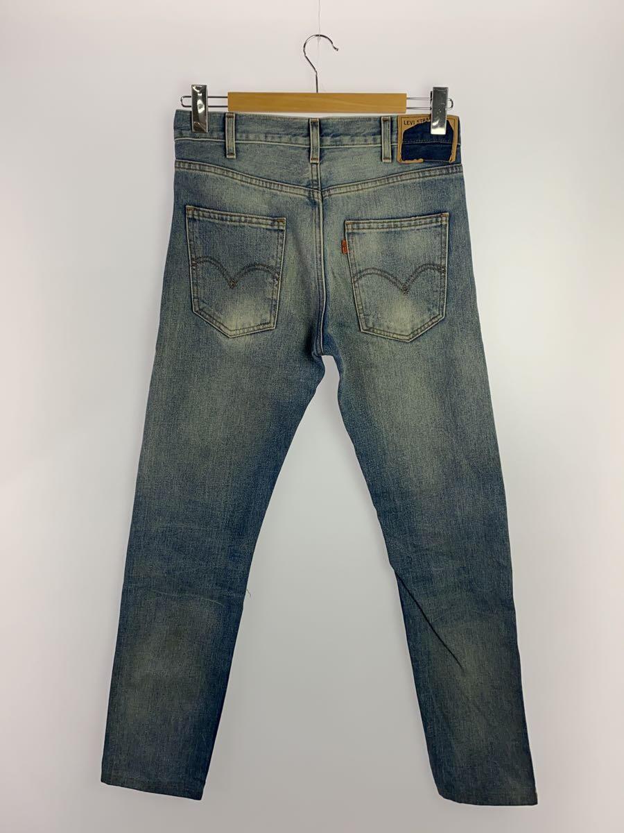 Levi’s◆ボトム/28/コットン/IDG/無地/30605-0061/オレンジタッブ_画像2