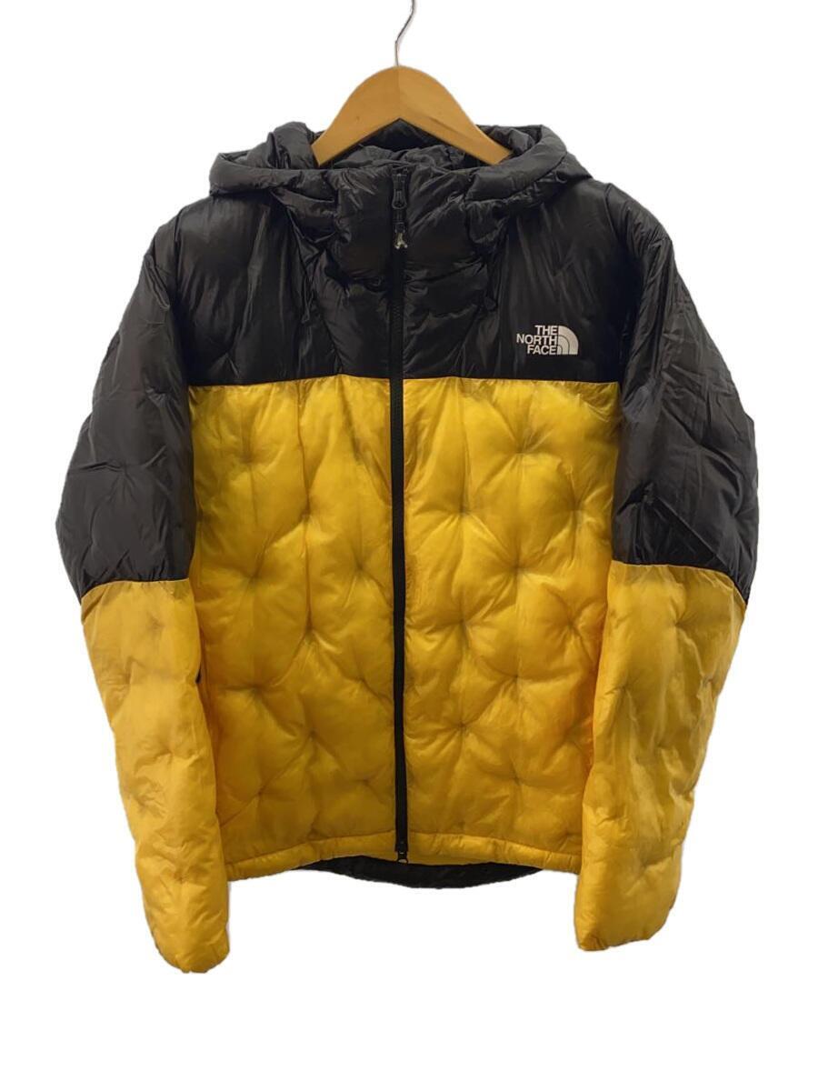 THE NORTH FACE◆POLARIS INSULATED HOODIE_ポラリスインサレーテッドフーディ/M/ナイロン/YLW_画像1