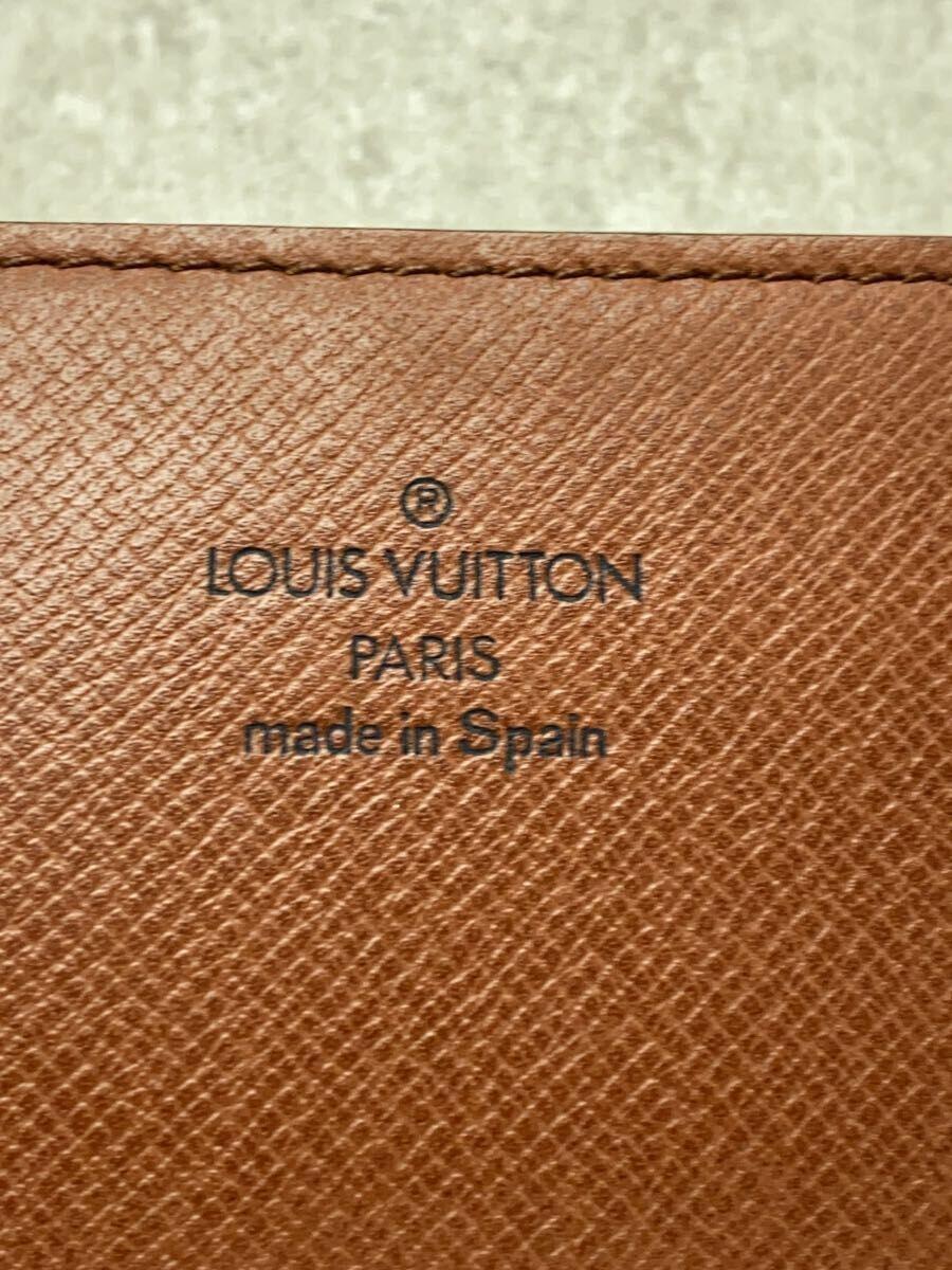 LOUIS VUITTON◆ポルト・円・3カルト・クレディ_モノグラム・キャンバス_BRW/PVC/BRW/レディース_画像3