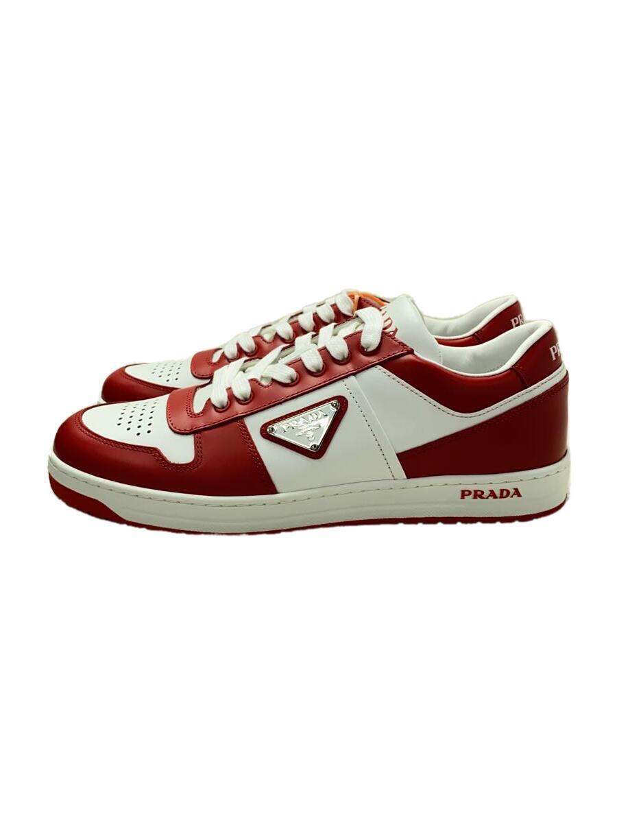 PRADA◆ローカットスニーカー/US6.5/RED/2EE364_画像1