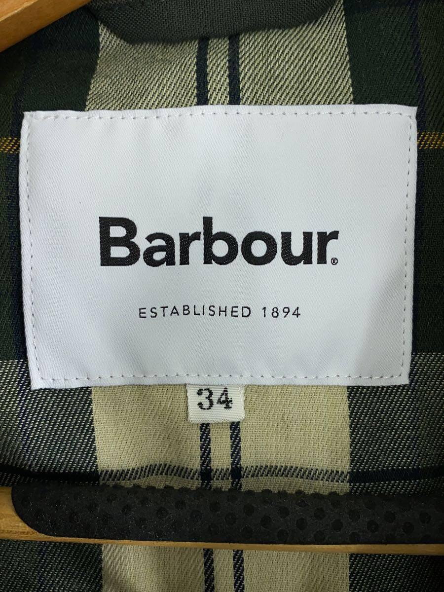 Barbour◆コート/34/ナイロン/KHK/無地/2002271//_画像3