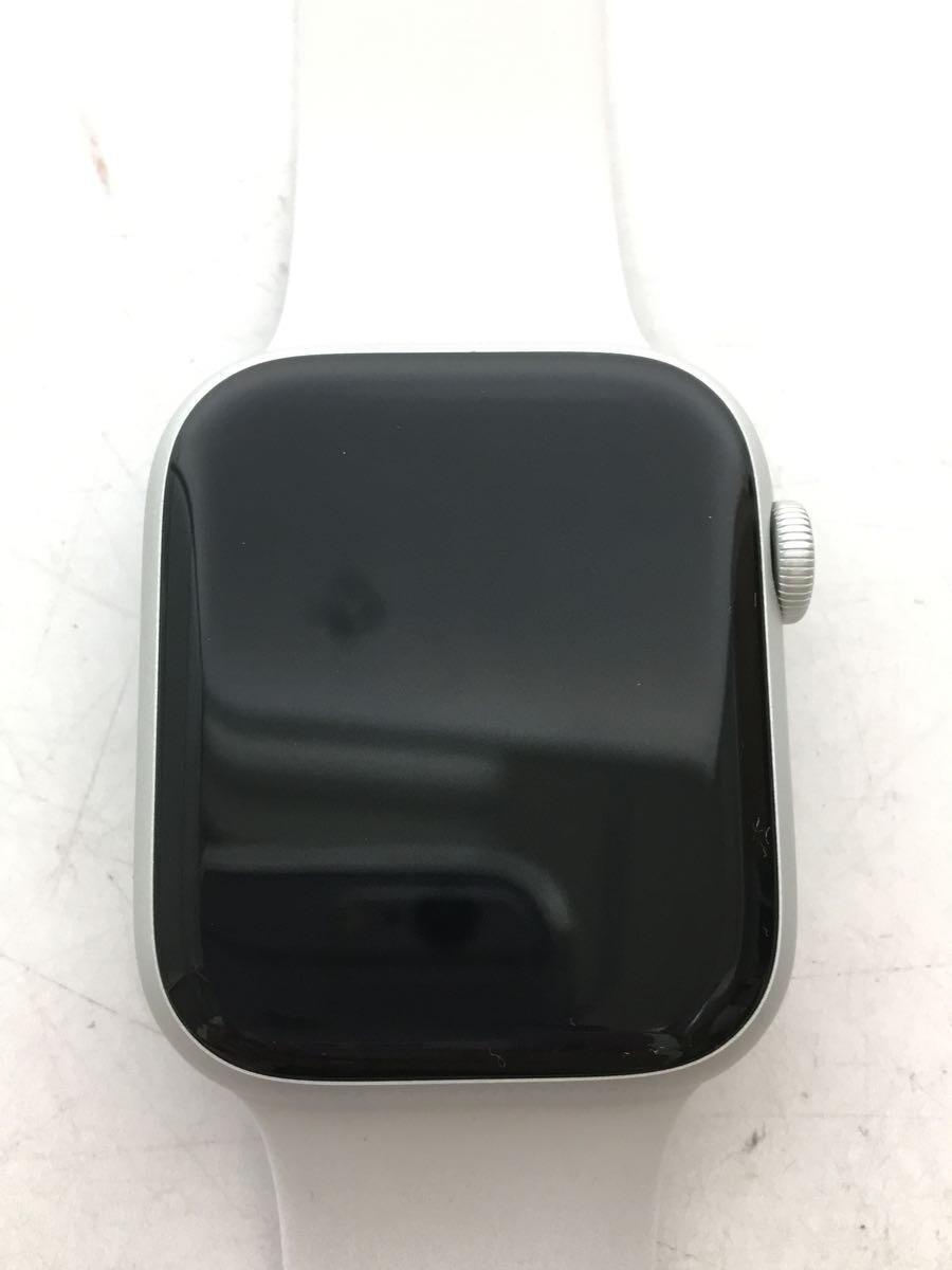 Apple◆Apple Watch Series 8 GPSモデル 45mm MP6N3J/A [シルバー/ホワイト]/デジ//_画像1