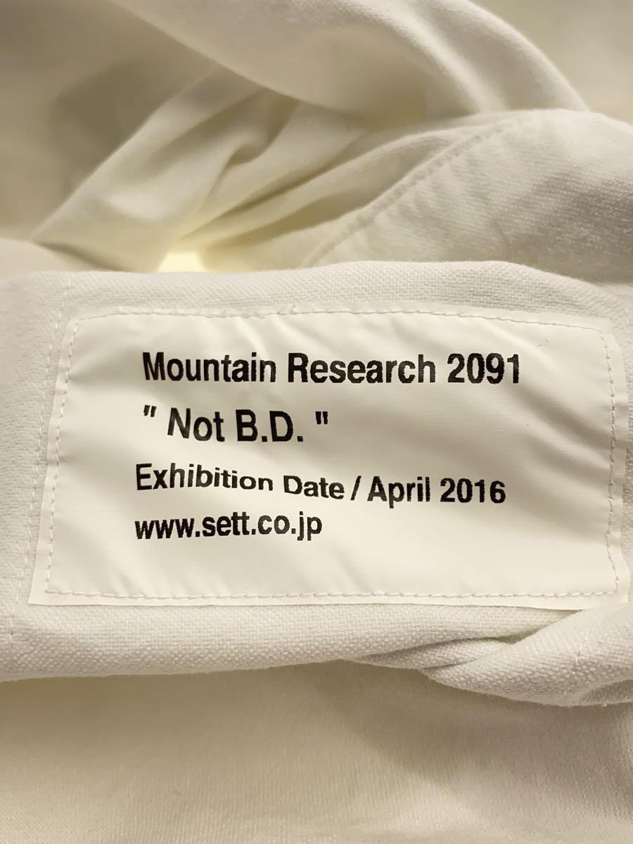 Mountain Research◆長袖シャツ/XL/コットン/WHT/無地/MTR-2091//_画像3