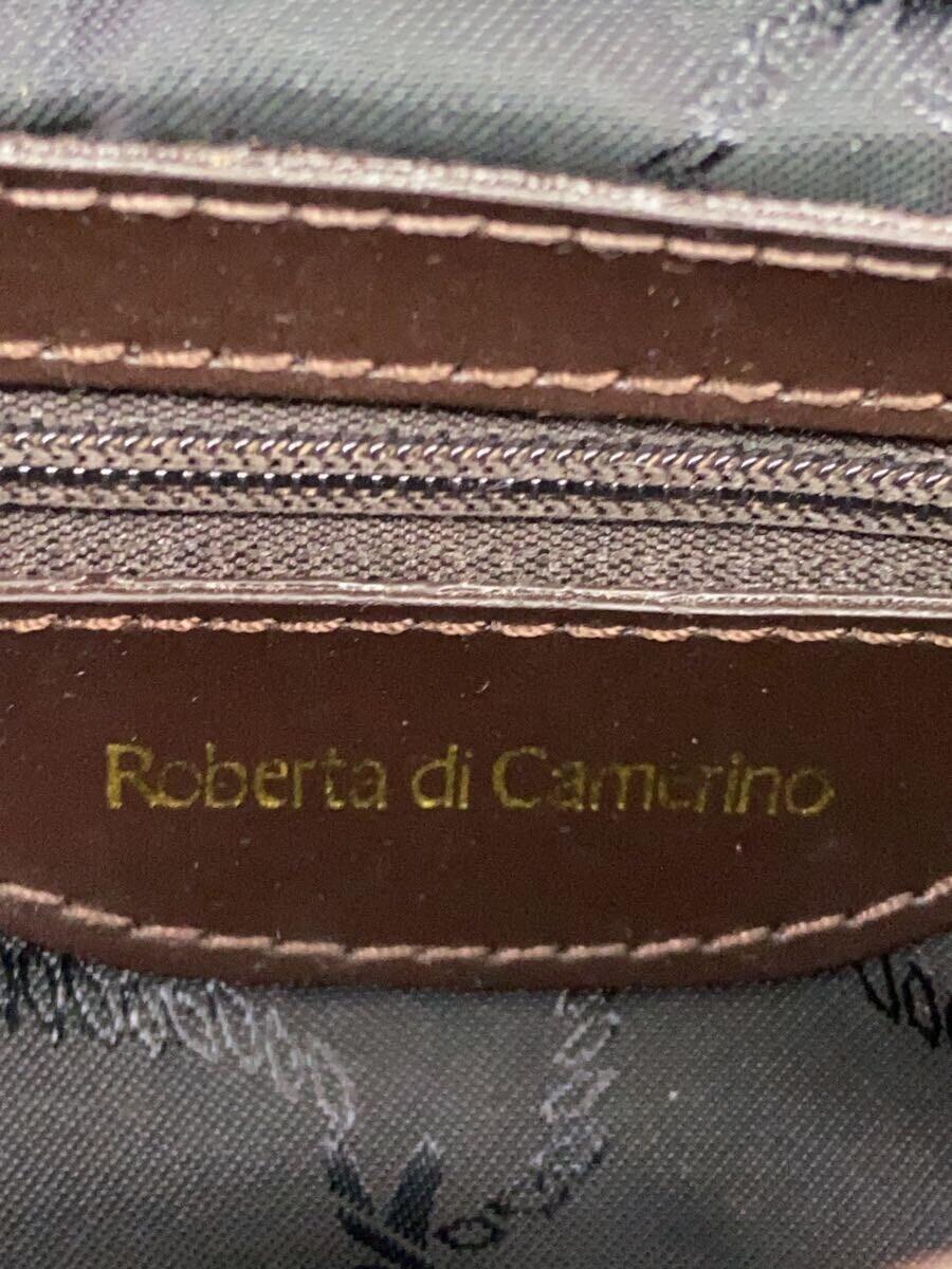 Roberta di Camerino◆ハンドバッグ/-/BRW/総柄/f1191_画像5