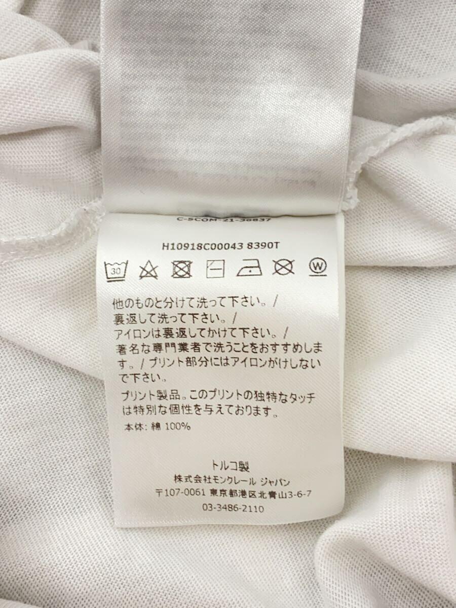 MONCLER◆Tシャツ/L/コットン/GRYの画像4