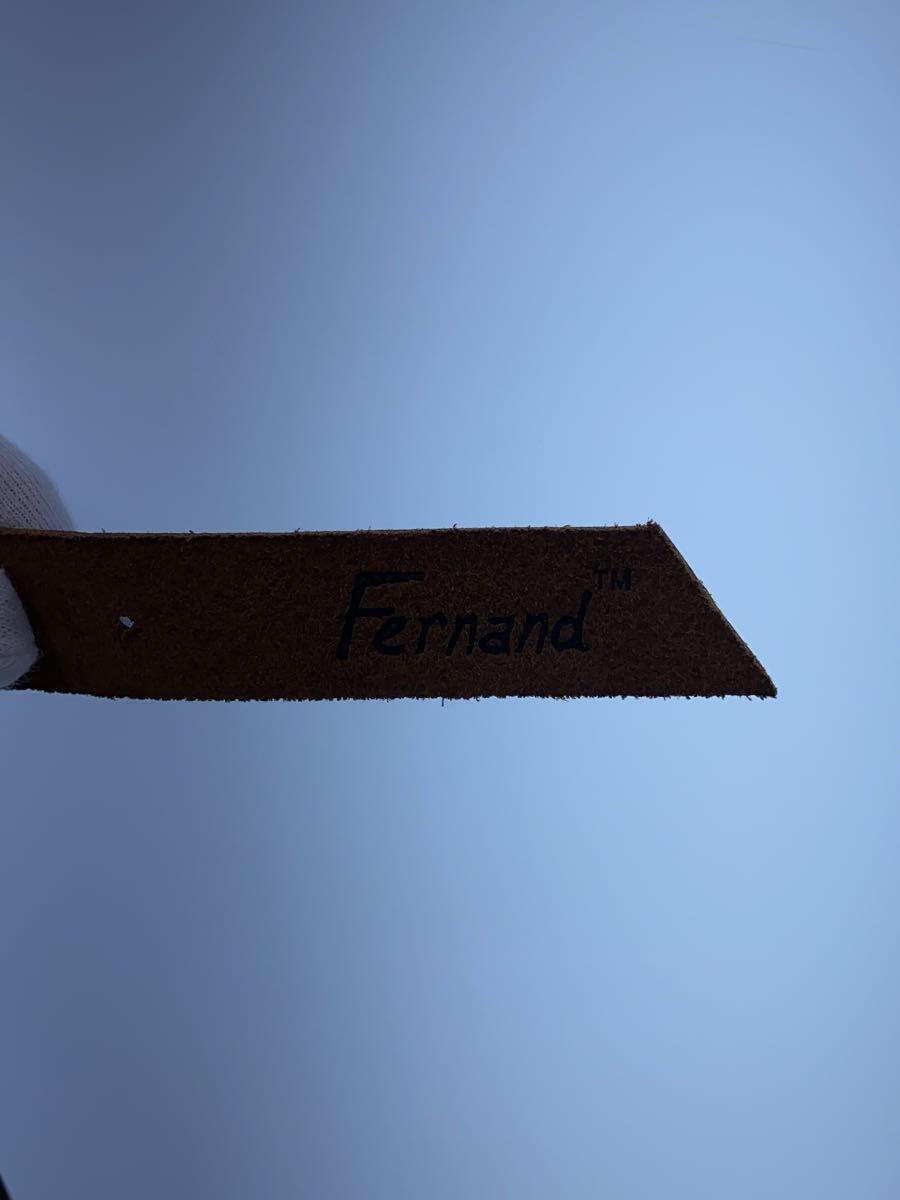 FERNAND LEATHER◆ショルダーバッグ/牛革/BLK/無地_画像5