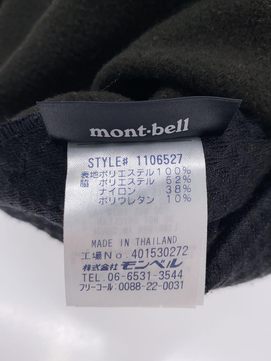mont-bell◆クリマエア ジャケット/L/ポリエステル/BLK/無地_画像4